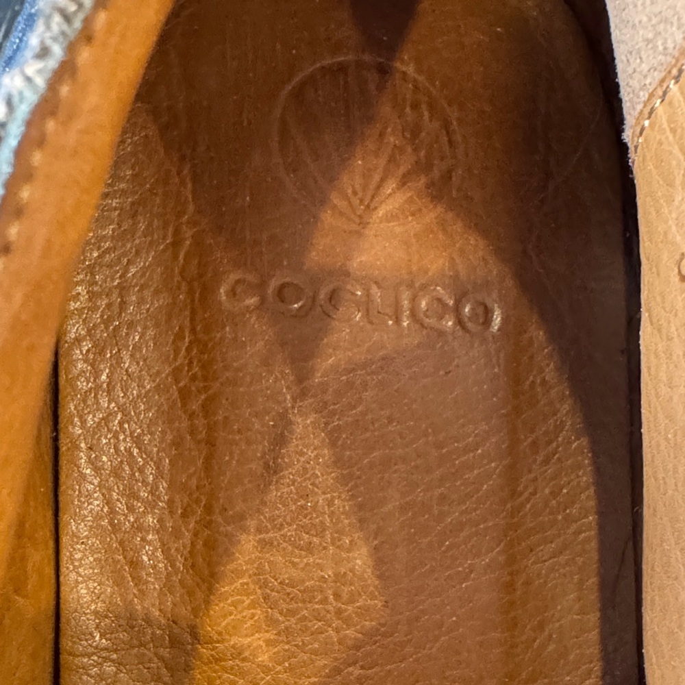 COCLICO Black Snake-Embossed Leather Platform Sneaker with Orange Stripe - Picture 4 of 7
